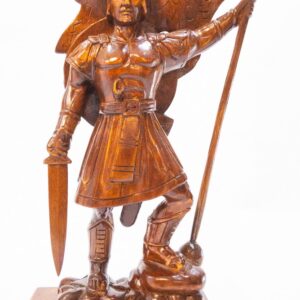 Philippine Captain Moroni Wood Sculpture Carving Home Decor